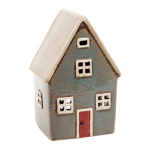 Dark Grey House | Village Pottery Tealight Holder