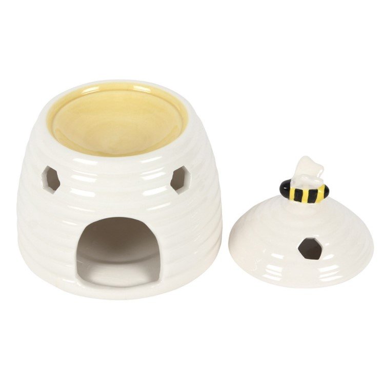 White Beehive | Tealight Wax Burner