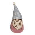 Gonk rosa grande | Portacandele in ceramica del villaggio
