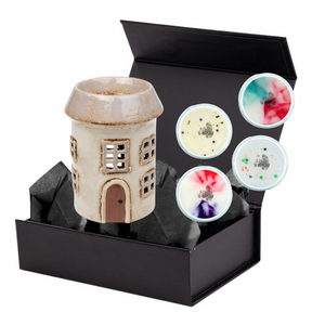 The Village Wax Burner & Wax Melts Gift Set