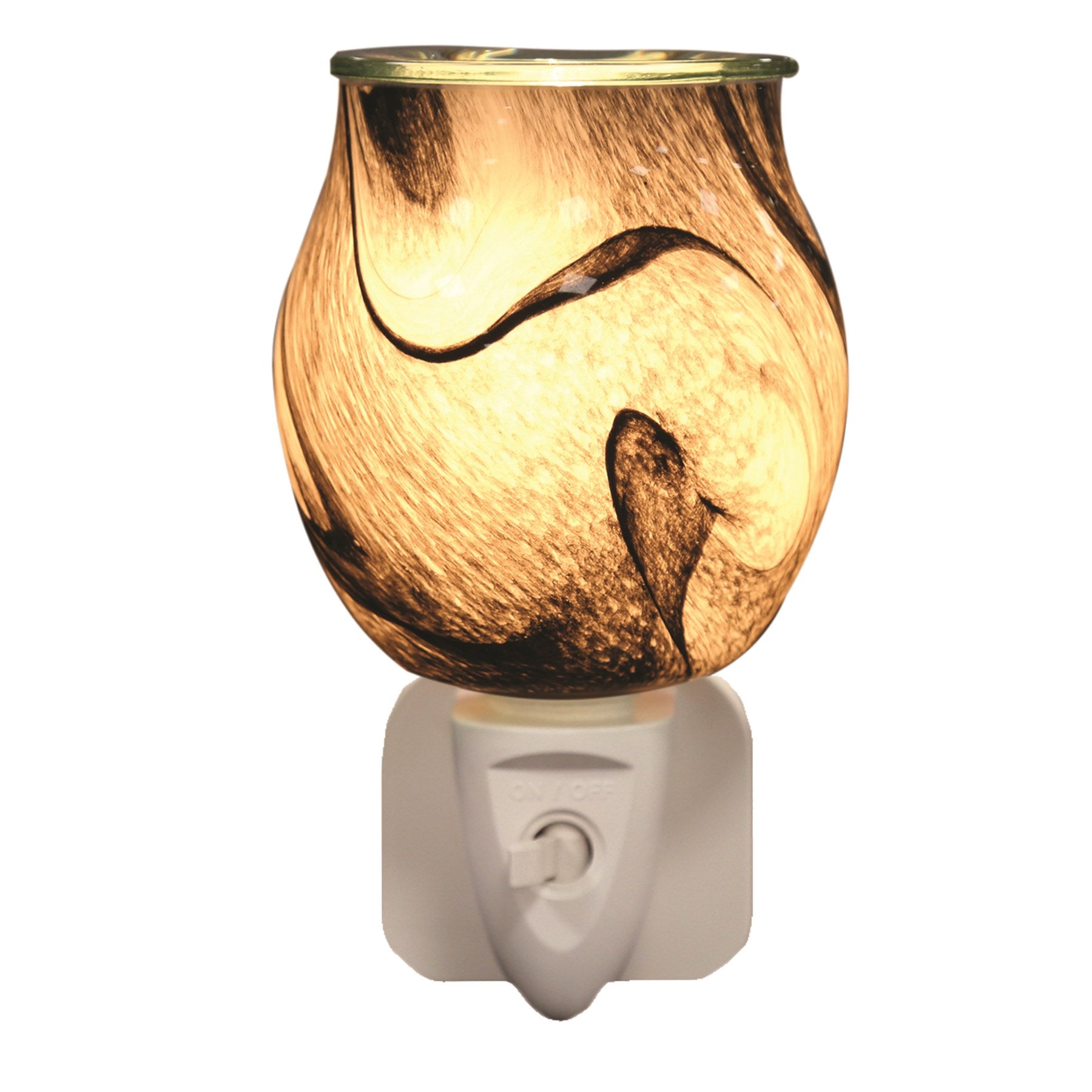 Grey Marble | Mini Plug In Burner