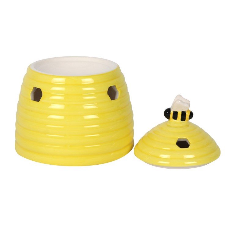 Yellow Beehive | Tealight Wax Burner