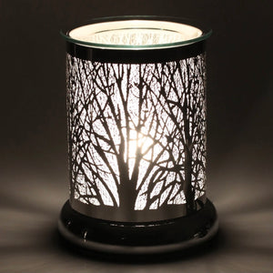 Chrome Shimmer Forest | Electric Touch Sensitive Wax Burner