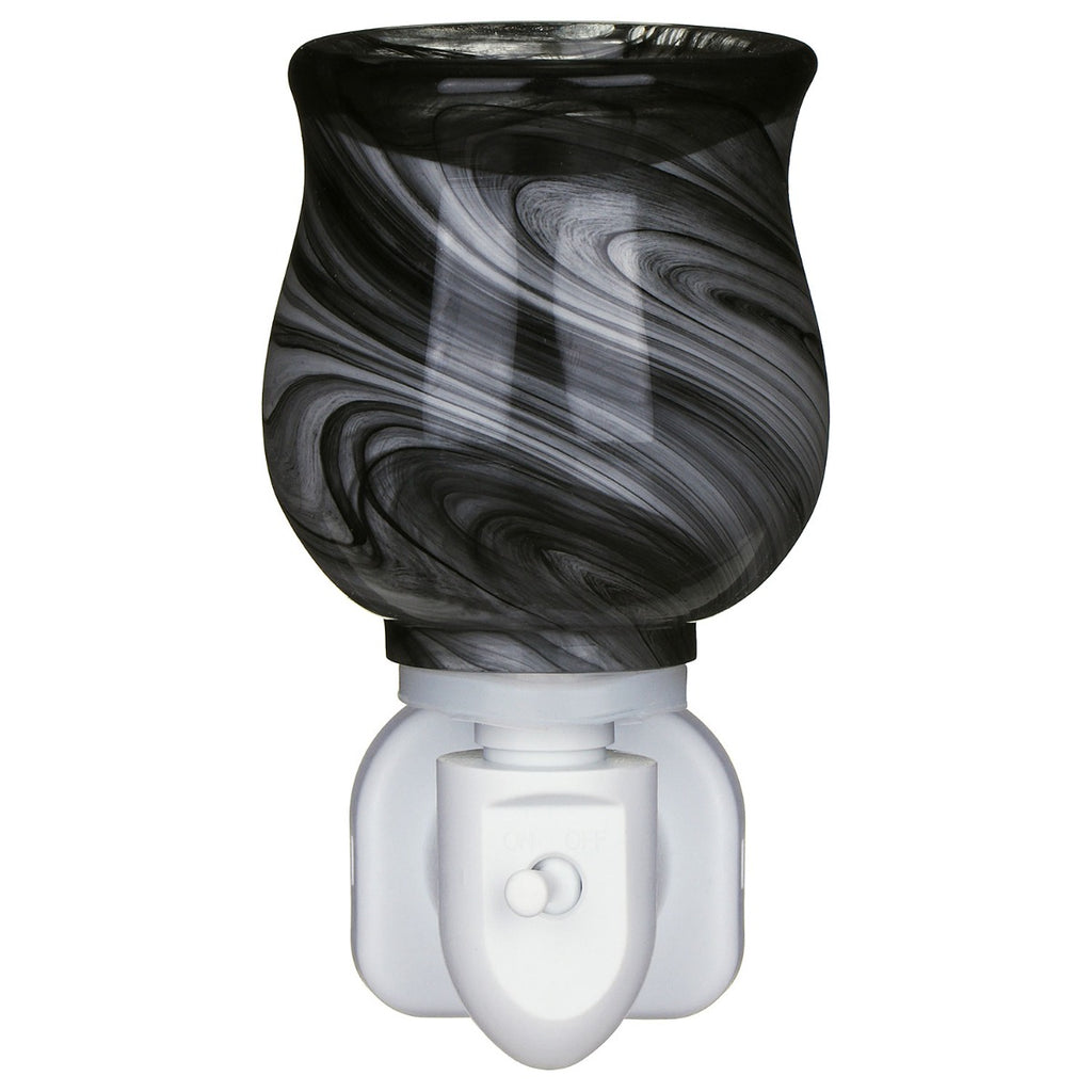 Grey Marble | Mini Plug In Burner