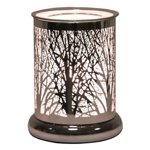 Chrome Shimmer Forest | Electric Touch Sensitive Wax Burner